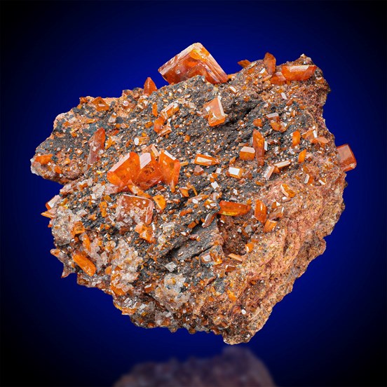 Wulfenite-Red Cloud Mine |  Silver District | La Paz Co. | Arizona | USA